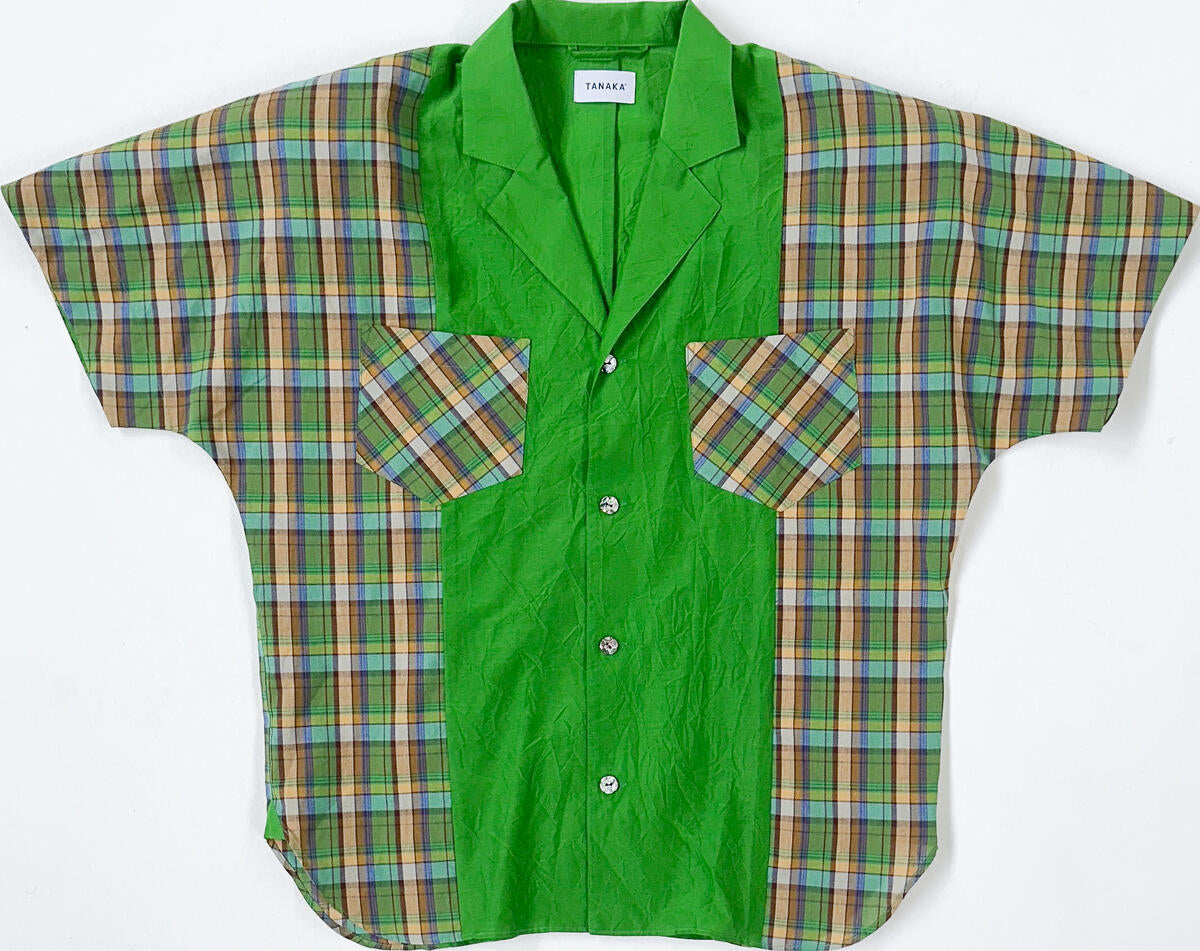 Camicia scozzese verde