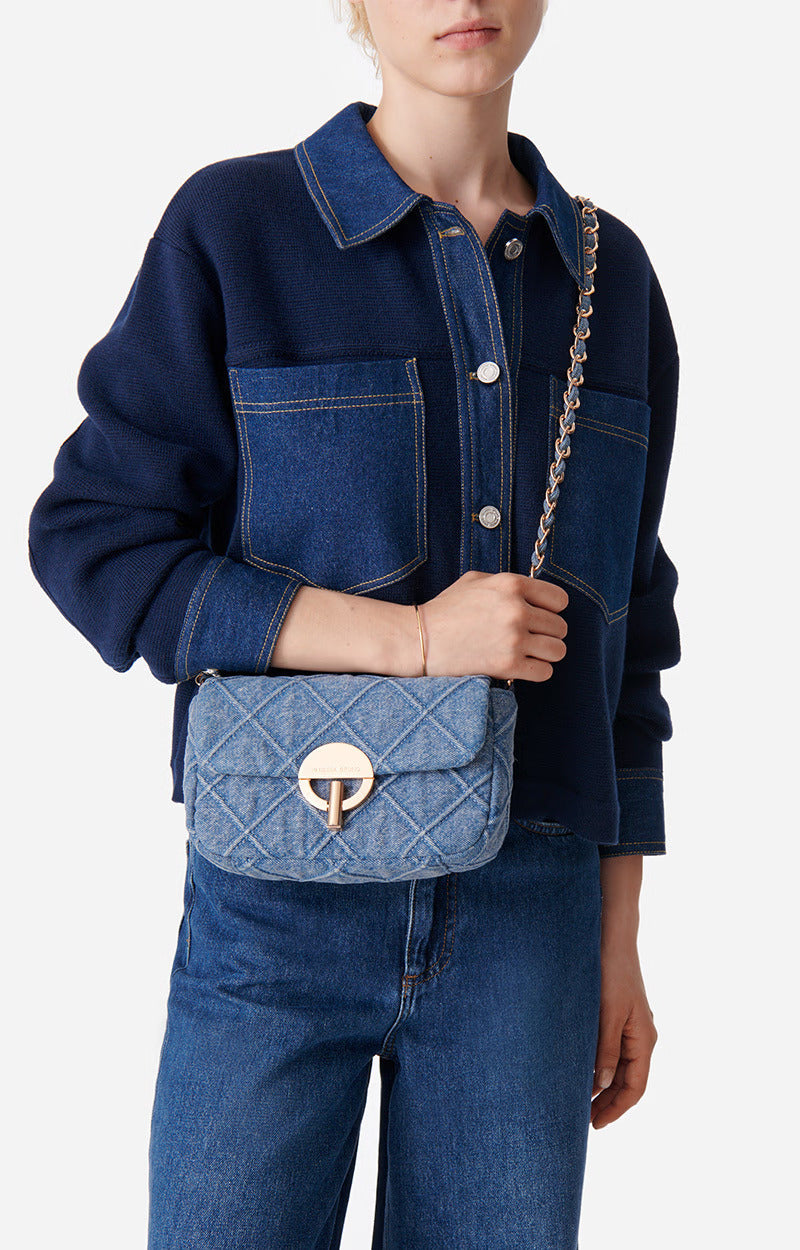 Denim Moon Borsa Piccola