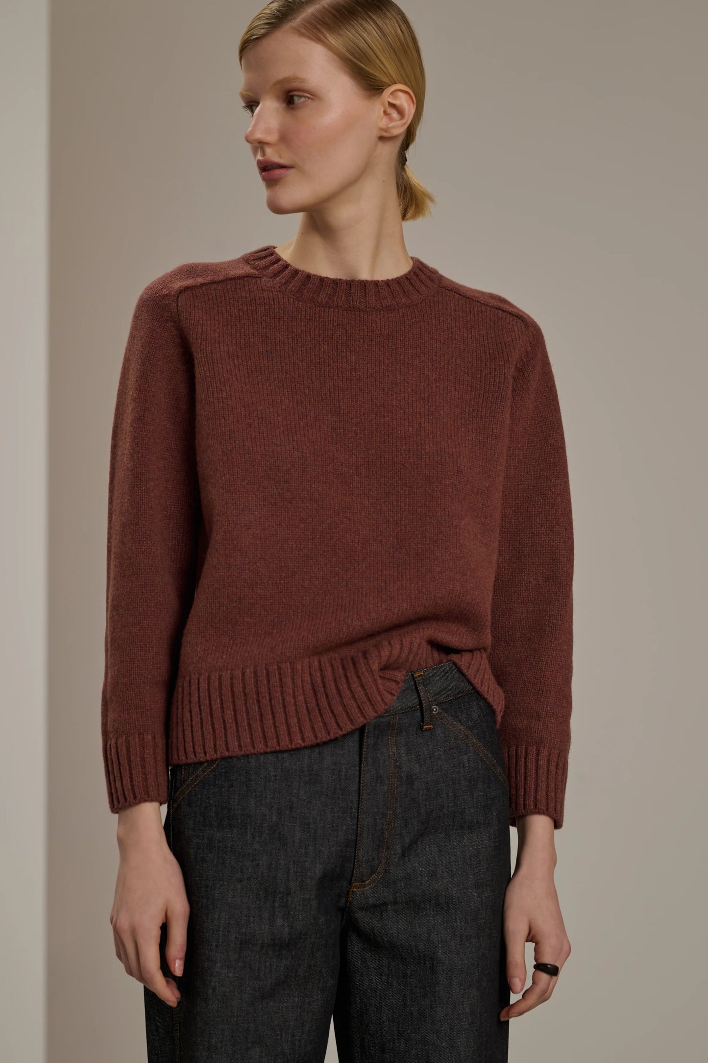 Envie maglia marrone