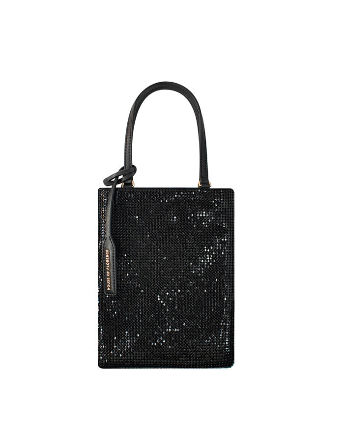 Borsa Bruna Paillettes