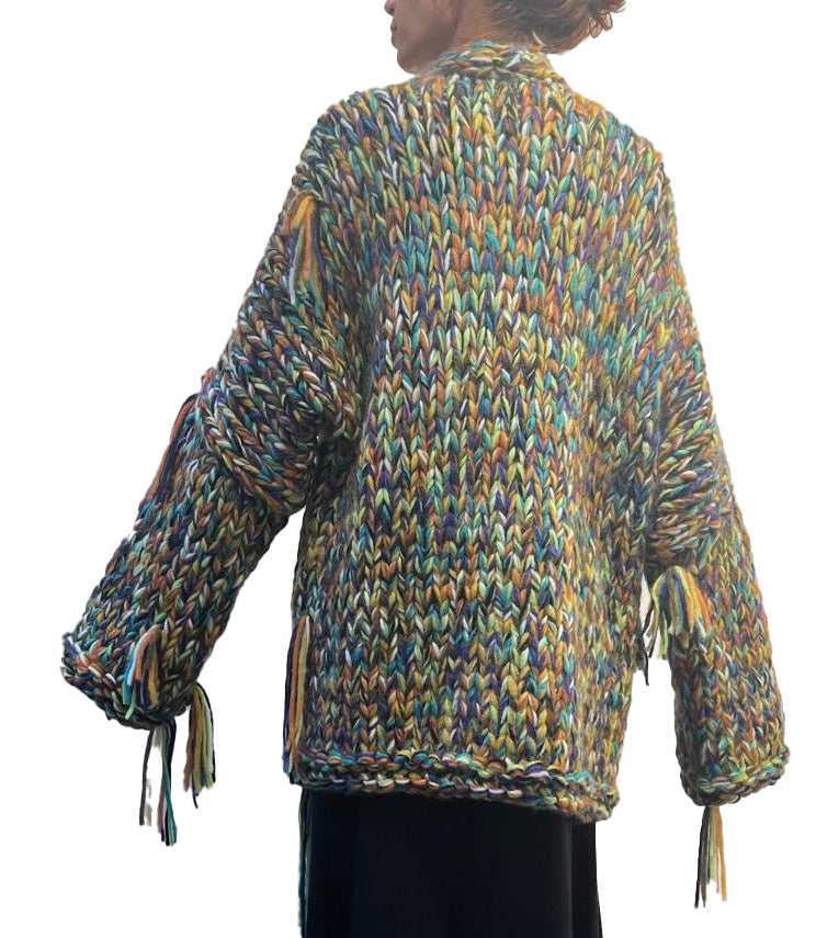 Cardigan Amaranto Mountain sky Unisex