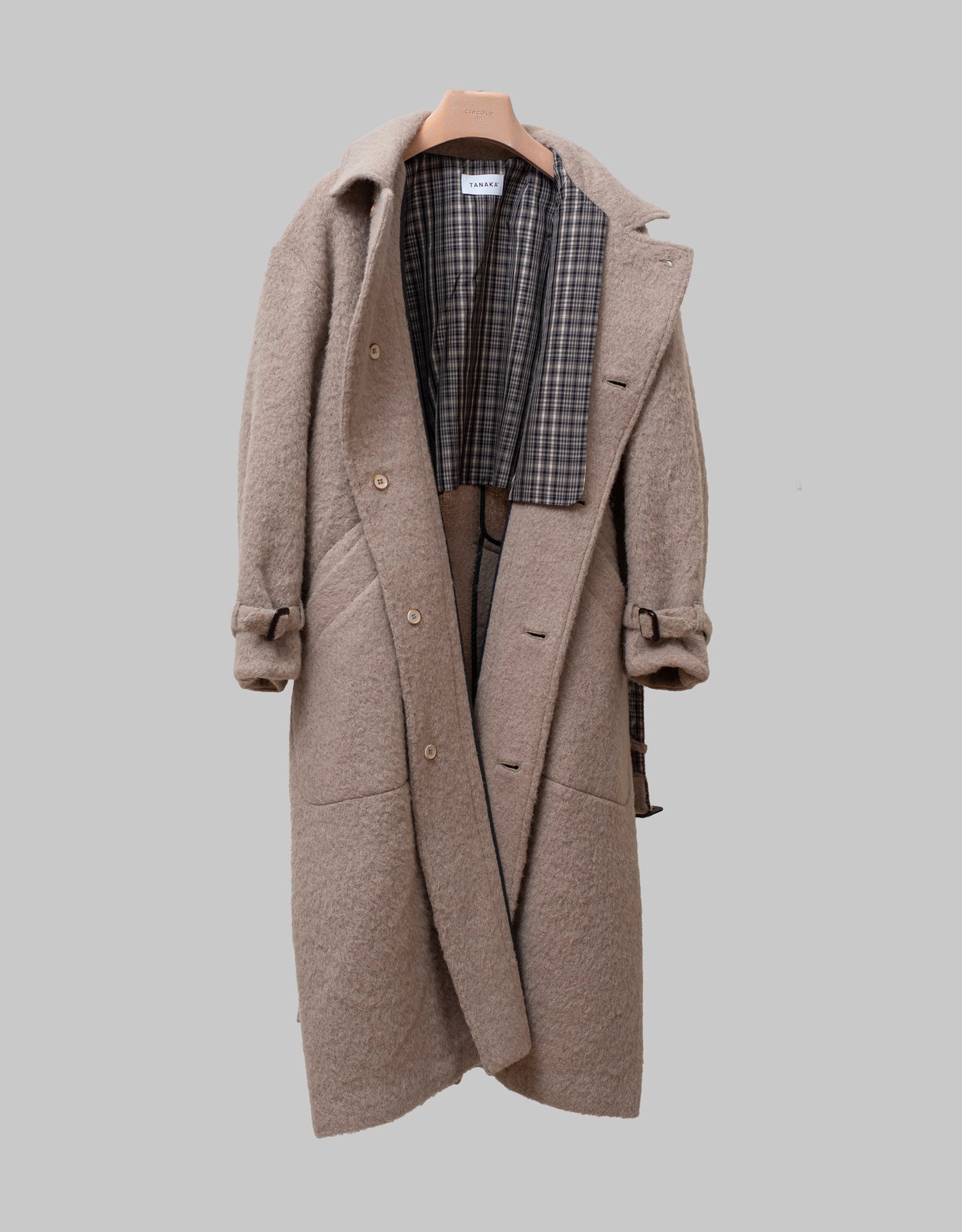 Cappotto Trench Cammello