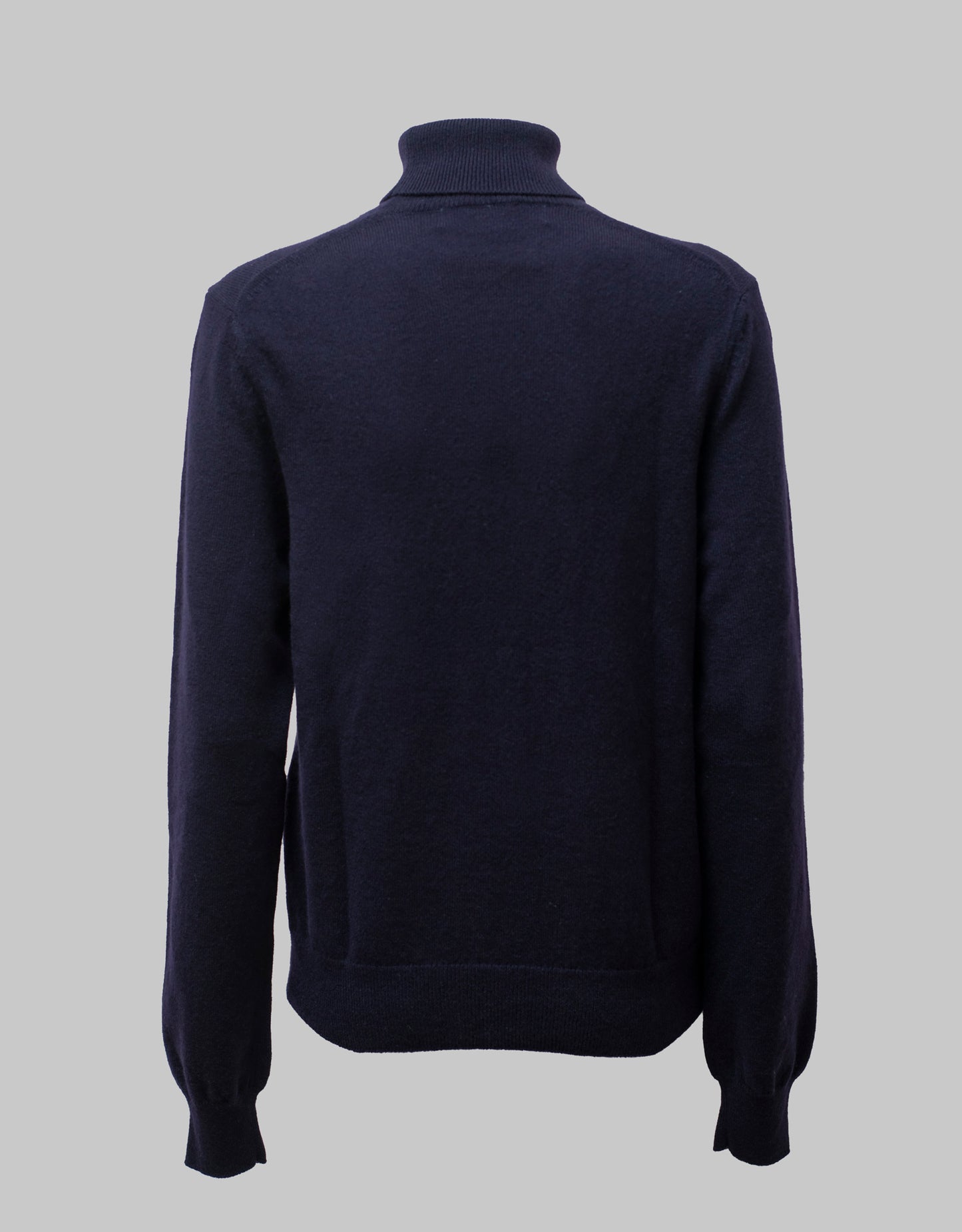 Navy cashmere turtleneck