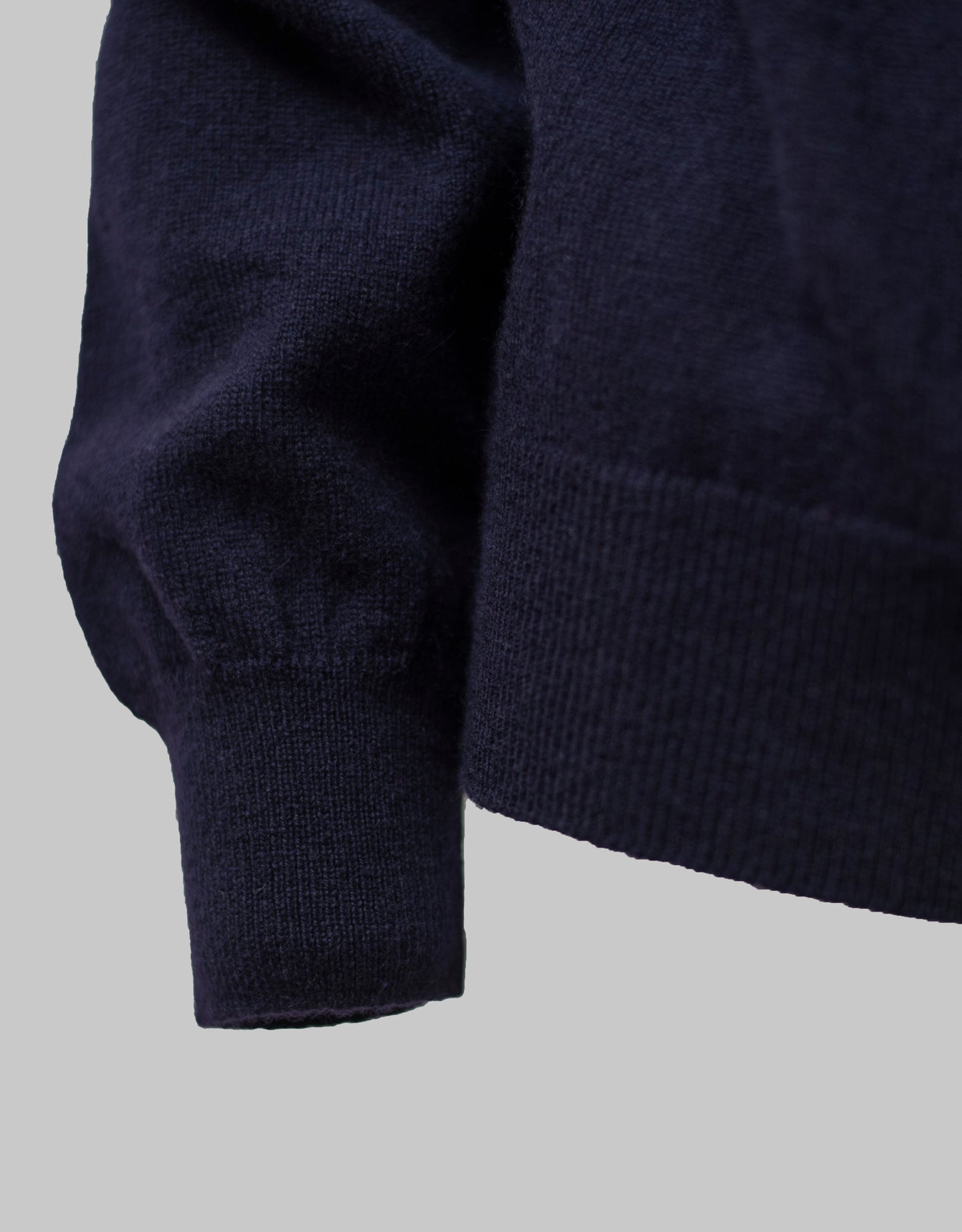 Navy cashmere turtleneck