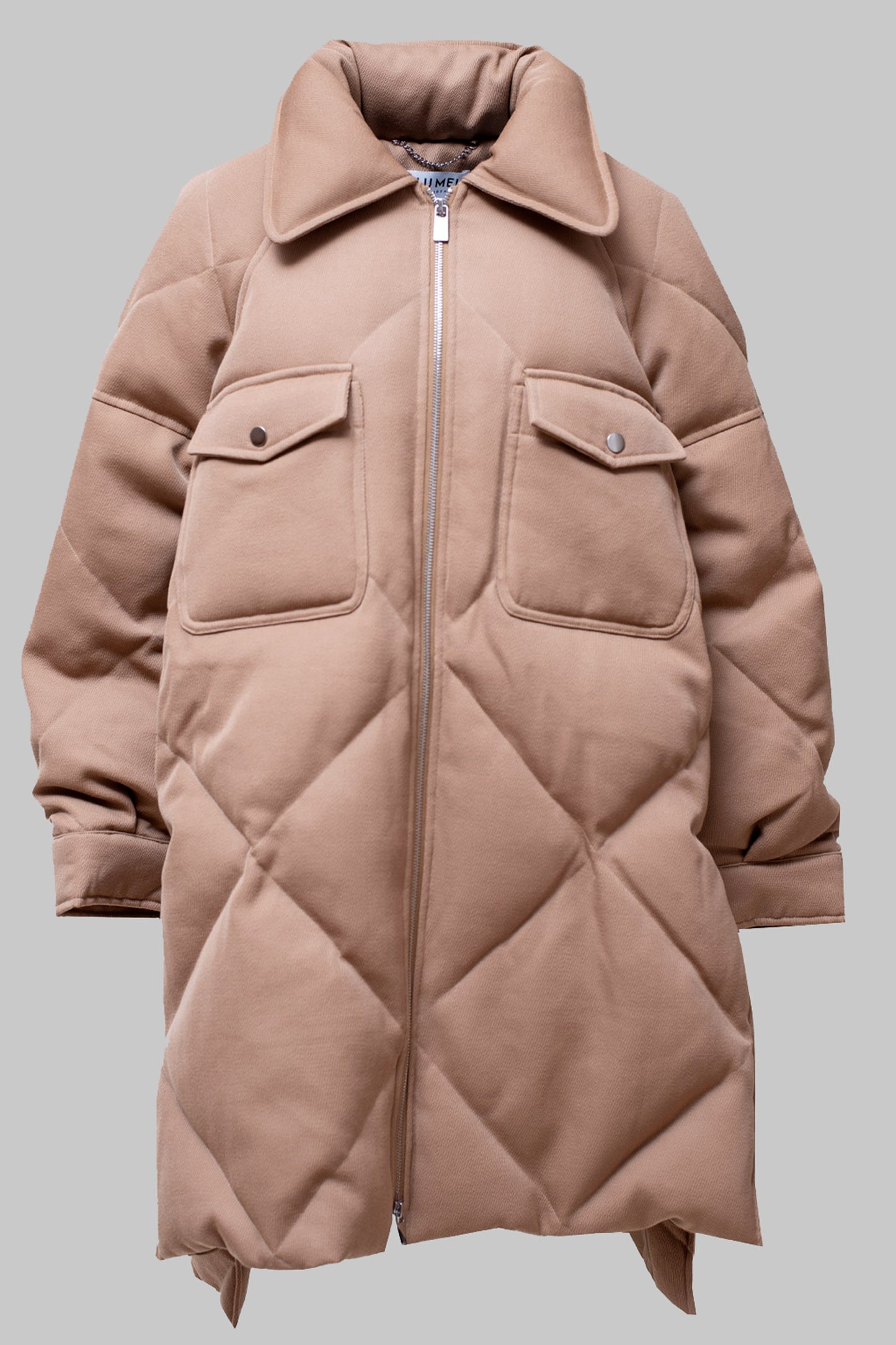 Beige winter coat