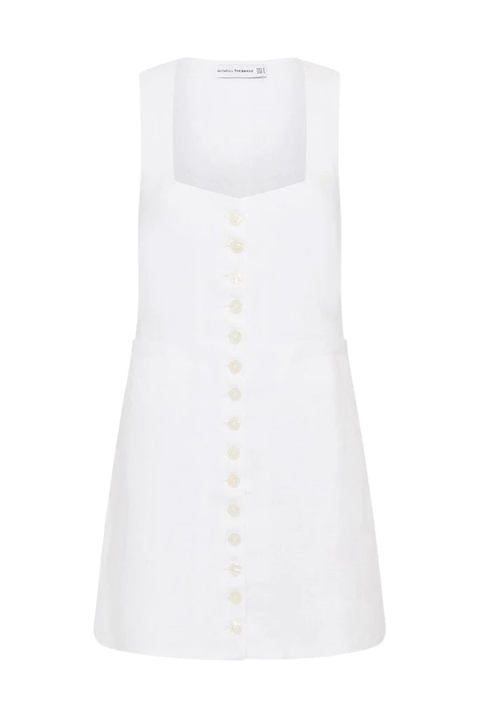 Short white dress Marinia