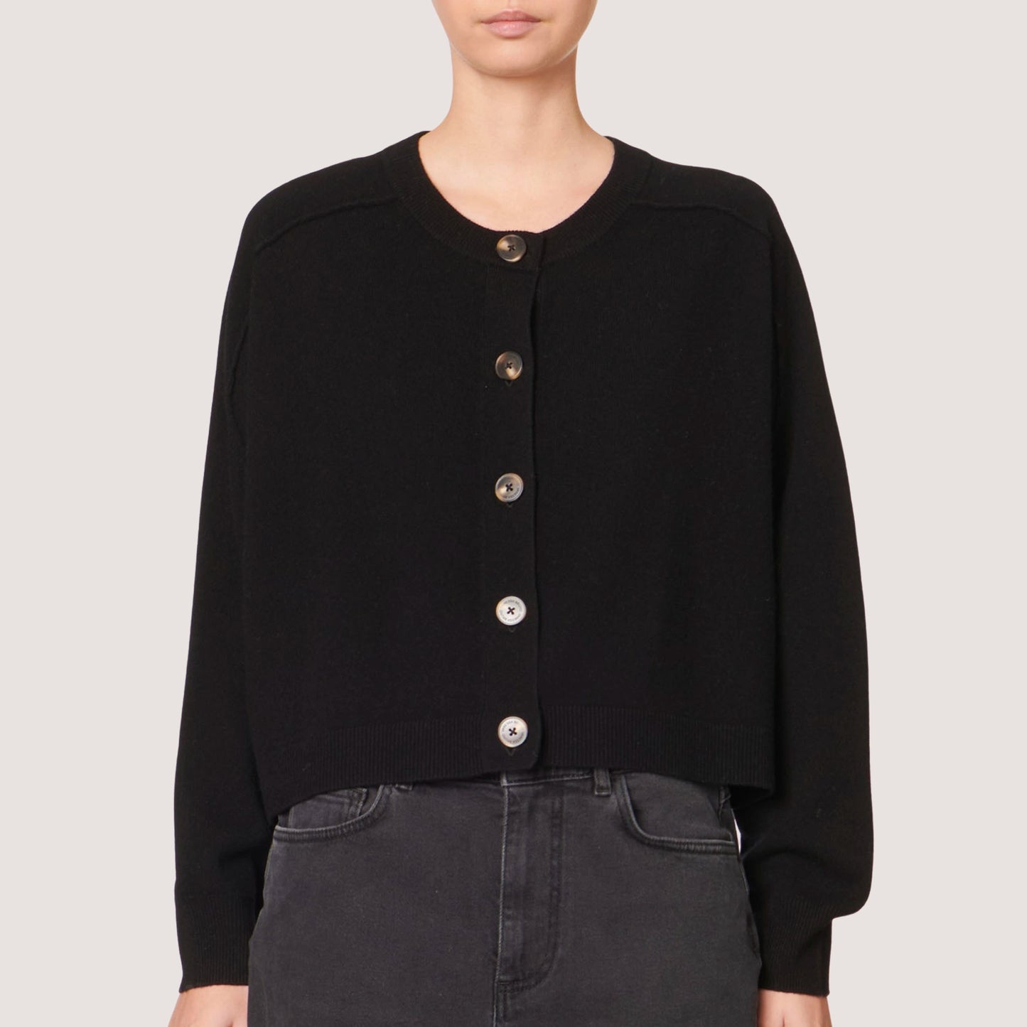 Douve cardigan nero